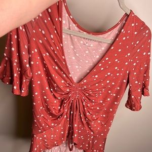 cute snatching pink shirt